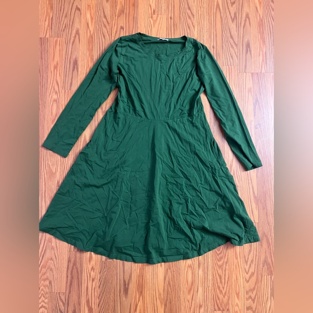Kira long sleeve green dress Women's XL